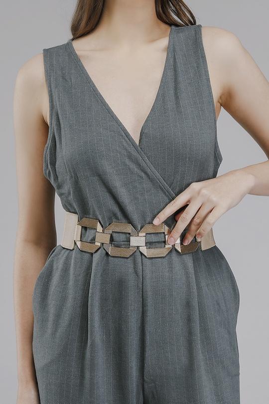 Ceintures Accessoires Taupe SARL LIFA  LF10255 Efashion Paris