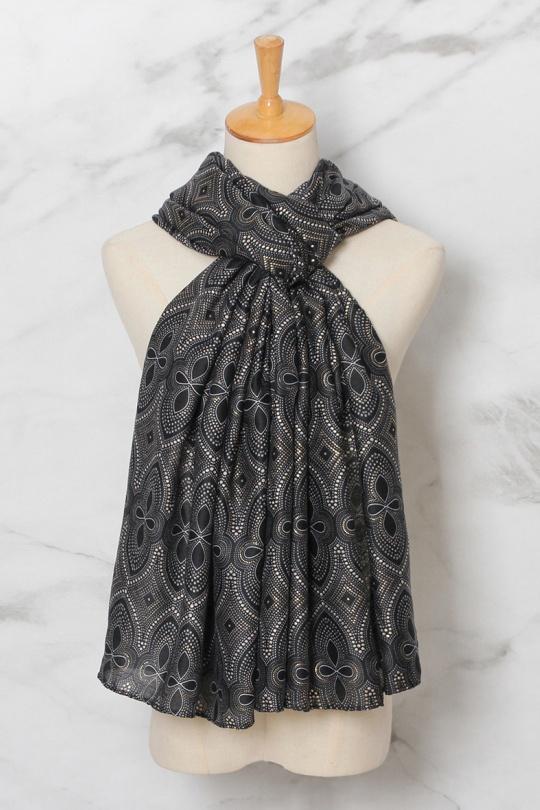 Écharpes Accessoires Noir SARL LIFA  S70174 Efashion Paris