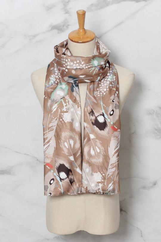 Scarves Accessories Beige SARL LIFA  S70207 Efashion Paris