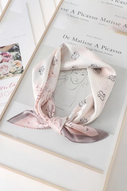 Foulards Accessories Pink SARL LIFA  S70398 Efashion Paris