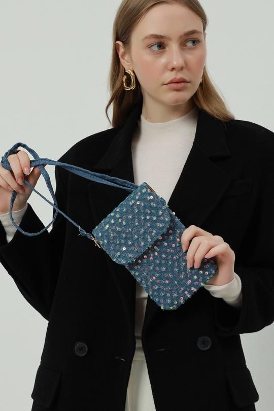 Pochettes Maroquinerie DENIM BLUE SARL LIFA  SP8708 Efashion Paris