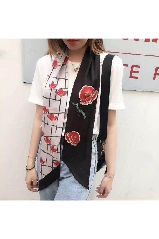 Scarves Accessories Black SARL LIFA  S70528 Efashion Paris
