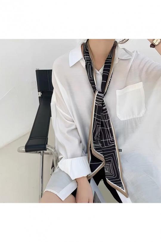 Écharpes Accessoires Noir SARL LIFA  S70521 Efashion Paris