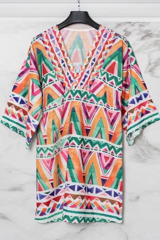 Vestidos a media pierna Mujer Green SARL LIFA  B108 Efashion Paris