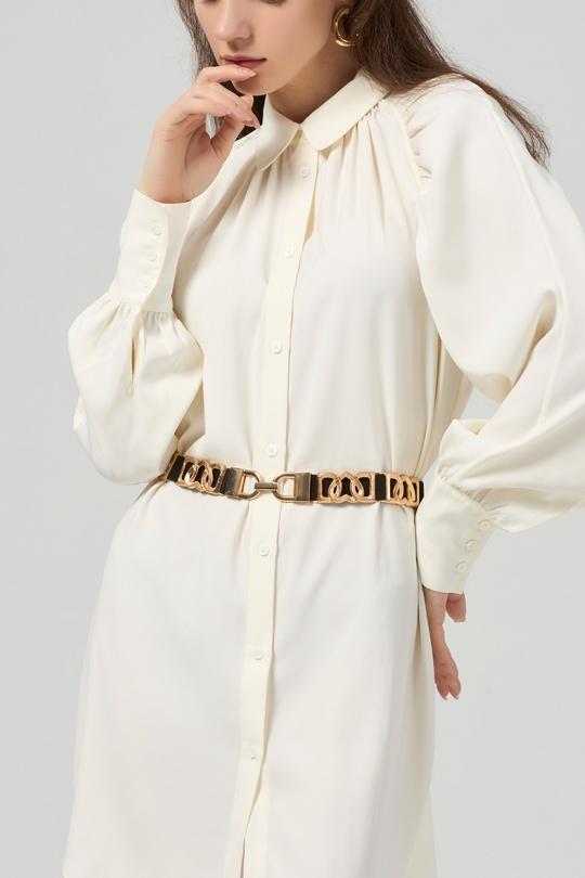 Belts Accessories Black/gold SARL LIFA  LF10738 Efashion Paris