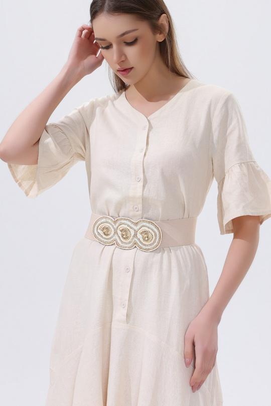 Ceintures Accessoires Beige SARL LIFA  LF10818 Efashion Paris