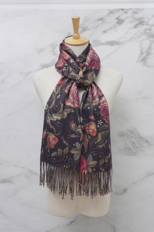 Écharpes Accessoires Noir SARL LIFA  S70678 Efashion Paris