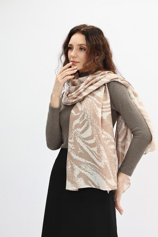 Bufandas Complementos Beige SARL LIFA  S70604 Efashion Paris