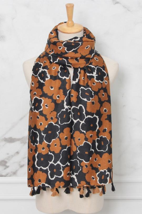 Écharpes Accessoires Noir SARL LIFA  S22450 Efashion Paris