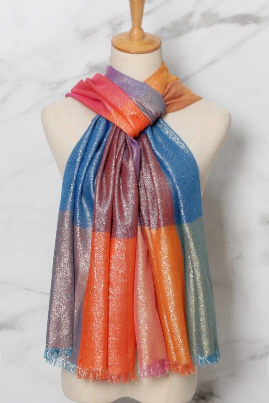 Écharpes Accessoires Orange SARL LIFA  S70014 Efashion Paris