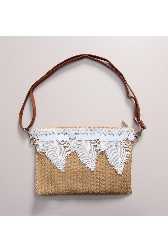 Sacs à bandoulière Maroquinerie Taupe SARL LIFA  CM8863 Efashion Paris