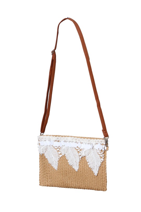 Sacs à bandoulière Maroquinerie Taupe SARL LIFA  CM8863 Efashion Paris