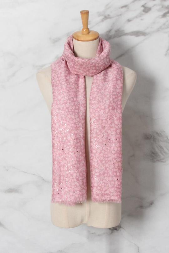 Écharpes Accessoires Rose SARL LIFA  S70804 Efashion Paris