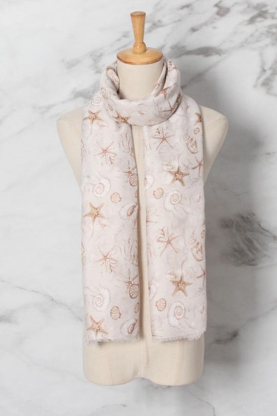 Écharpes Accessoires Beige SARL LIFA  S70808 Efashion Paris