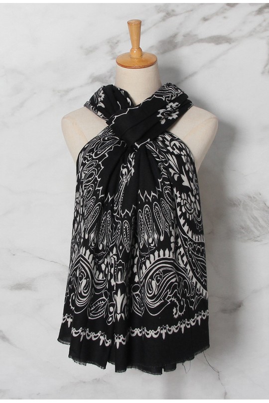 Écharpes Accessoires Noir SARL LIFA  S70621 Efashion Paris