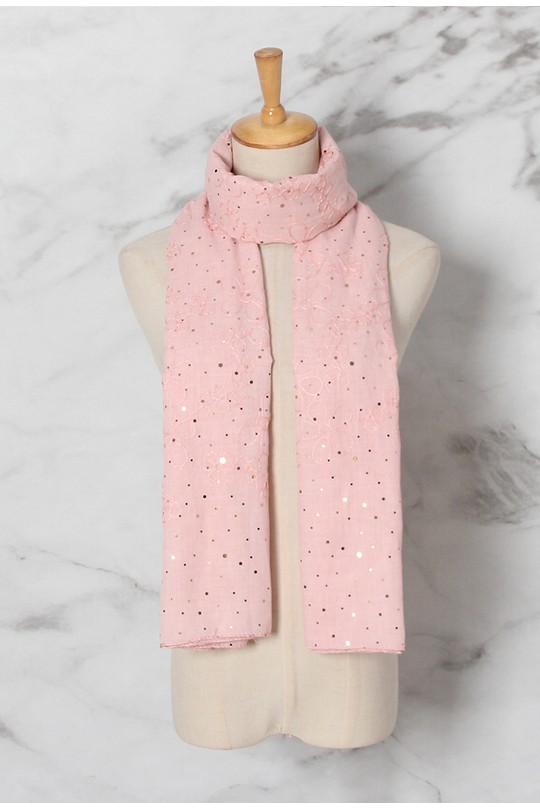 Écharpes Accessoires Rose SARL LIFA  S70817 Efashion Paris