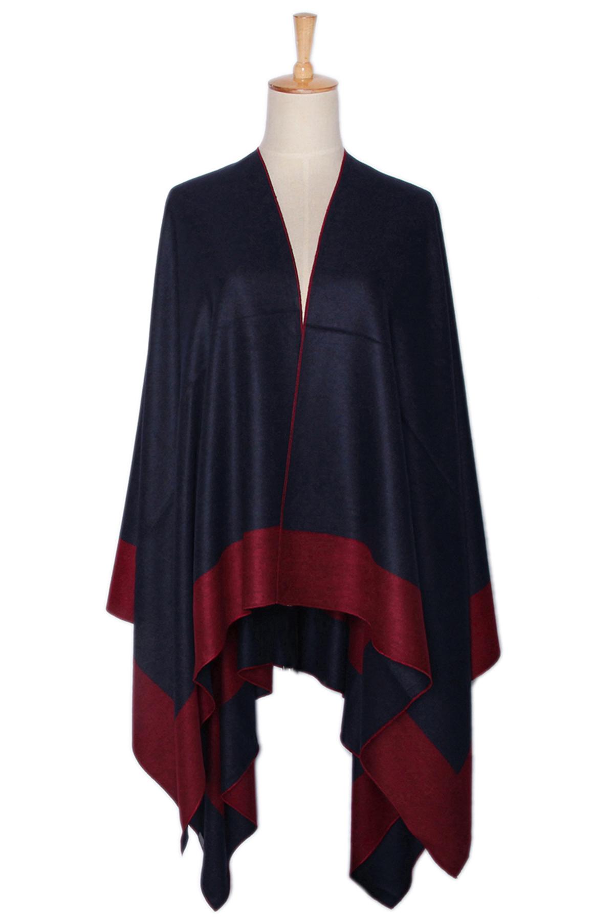 Capes et ponchos Femme Bleu marine SARL LIFA  F40289 #c Efashion Paris