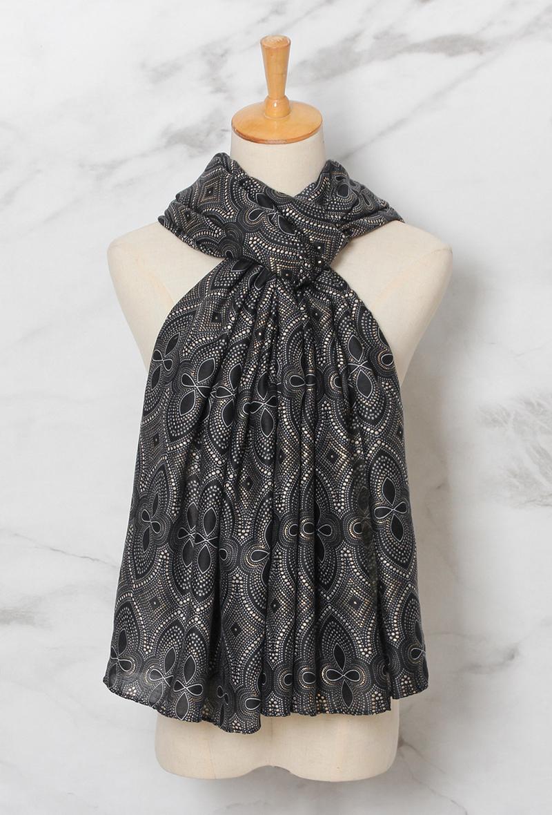 Écharpes Accessoires Noir SARL LIFA  S70174 #c Efashion Paris