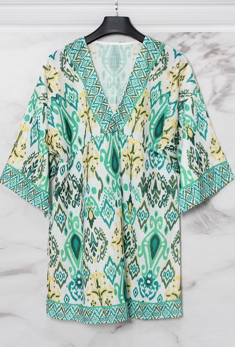 Vestidos a media pierna Mujer Green SARL LIFA  B109 #c Efashion Paris
