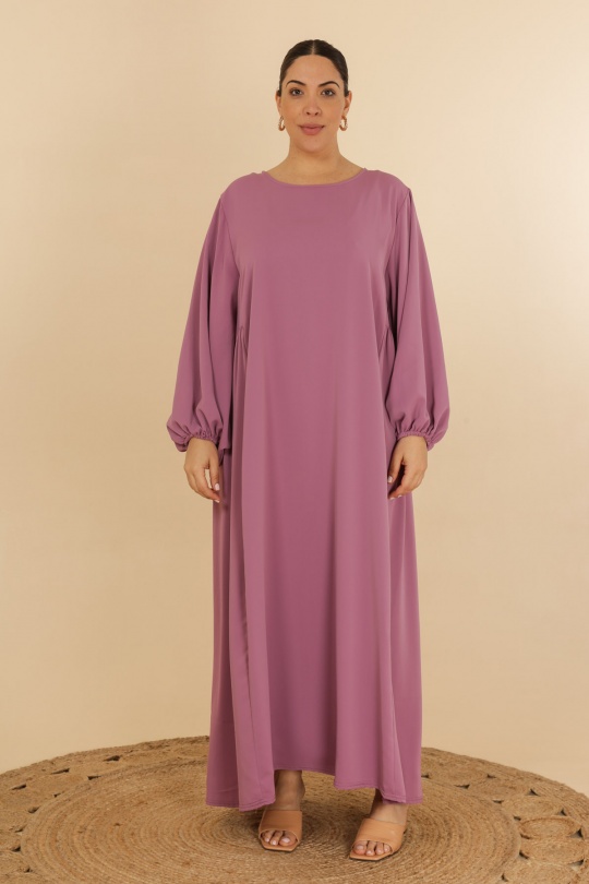 Abaya Femme Bleu jean J JEANS AB169 Efashion Paris