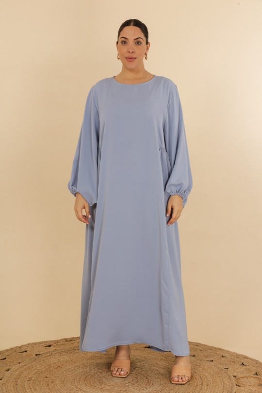 Abaya Femme Bleu jean J JEANS AB169 Efashion Paris