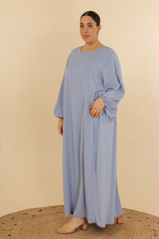 Abaya Femme Bleu jean J JEANS AB169 Efashion Paris