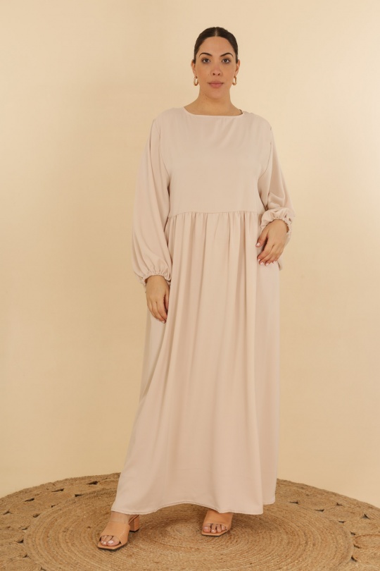 Abaya Femme Bleu jean J JEANS AB169 Efashion Paris