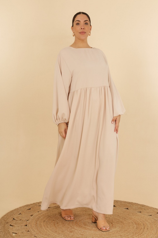 Abaya Femme Bleu jean J JEANS AB169 Efashion Paris