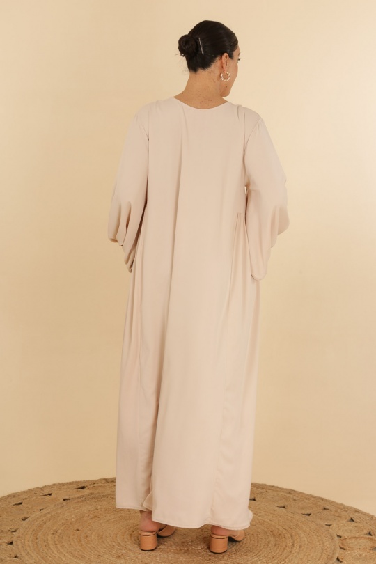 Abaya Femme Bleu jean J JEANS AB169 Efashion Paris