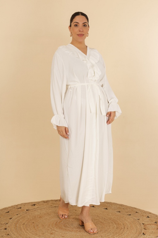 Abaya Femme Camel J JEANS AB168 Efashion Paris