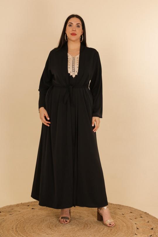 Abaya Femme Kaki J JEANS AB171 Efashion Paris