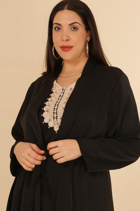 Abaya Femme Kaki J JEANS AB171 Efashion Paris