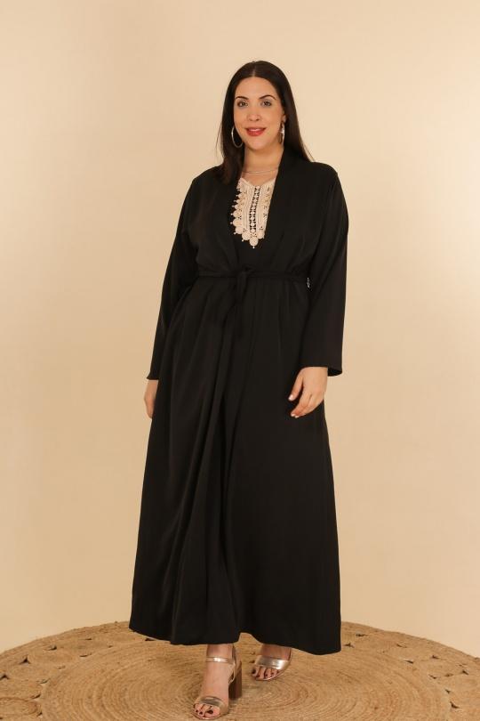 Abaya Femme Kaki J JEANS AB171 Efashion Paris