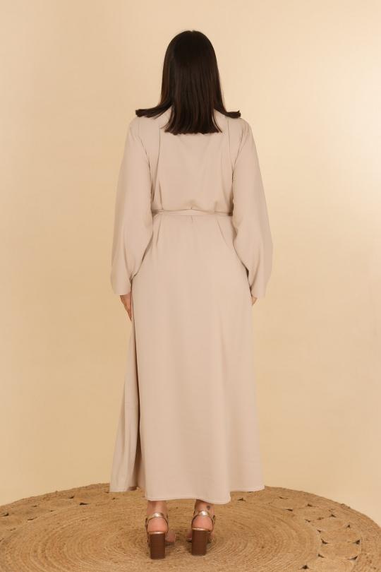 Abaya Femme Kaki J JEANS AB171 Efashion Paris