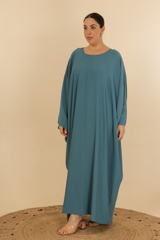 Abaya Femme Noir J JEANS AB175 Efashion Paris