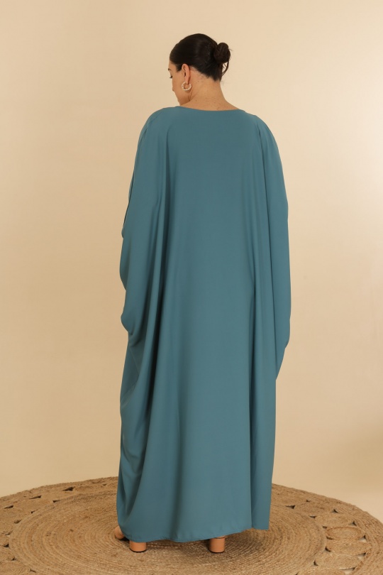 Abaya Femme Noir J JEANS AB175 Efashion Paris