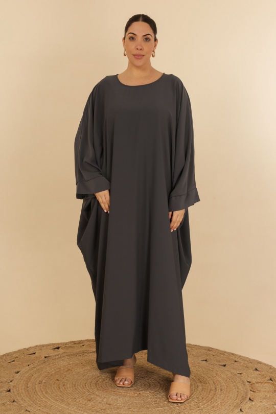 Abaya Femme Noir J JEANS AB175 Efashion Paris