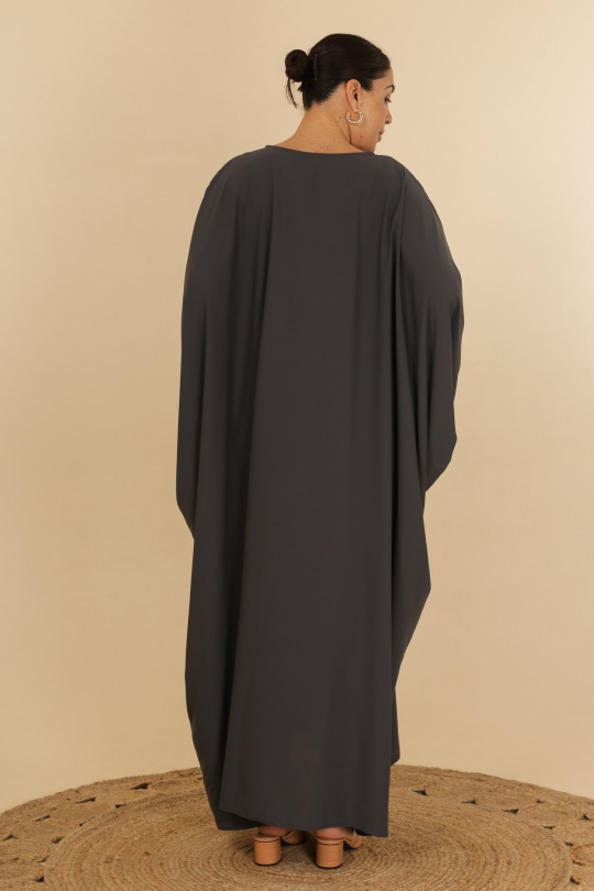 Abaya Femme Noir J JEANS AB175 Efashion Paris