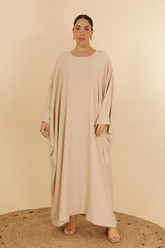 Abaya Femme Noir J JEANS AB175 Efashion Paris