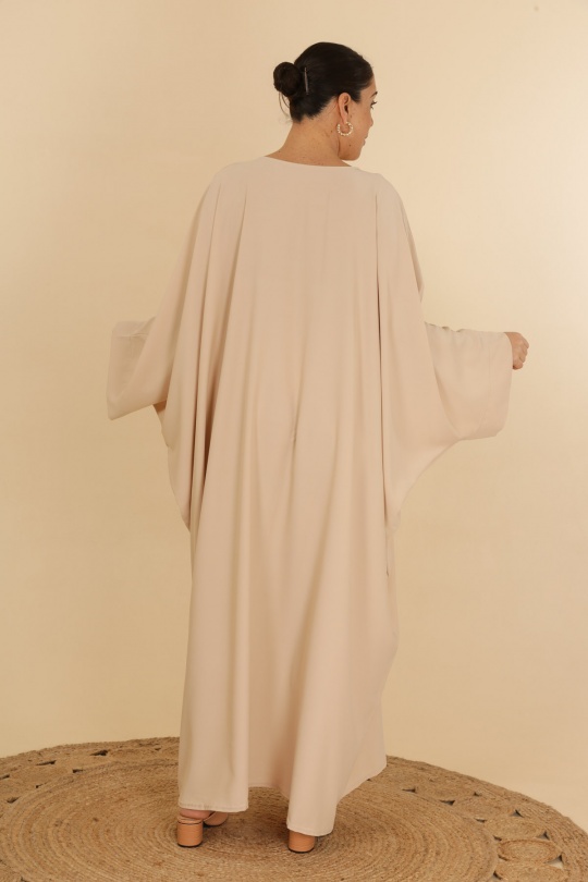 Abaya Femme Noir J JEANS AB175 Efashion Paris