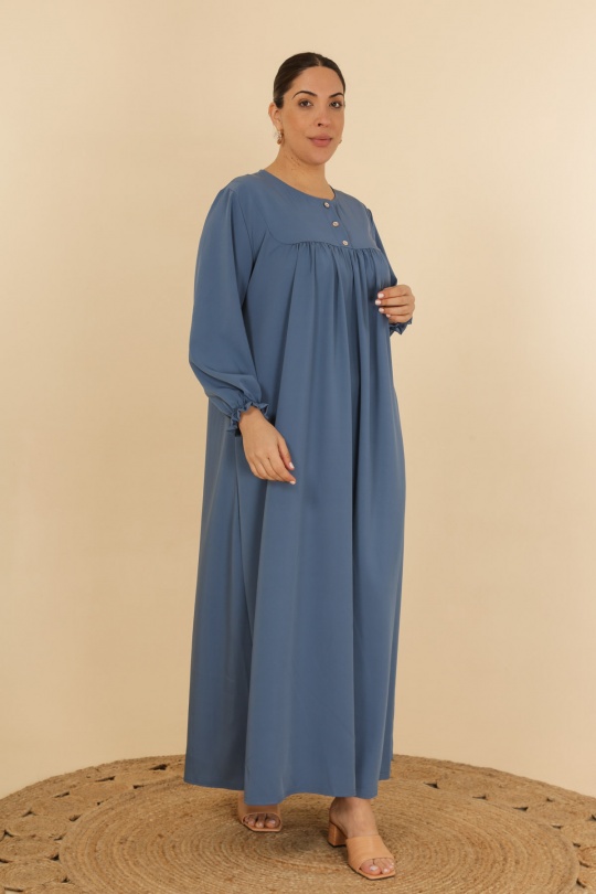 Abaya Femme Marron J JEANS AB172 Efashion Paris