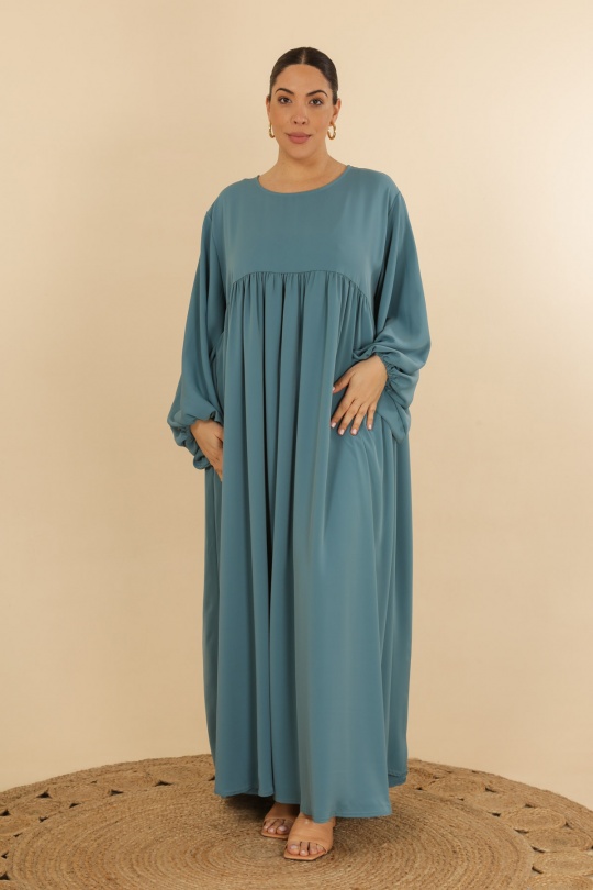 Abaya Femme Beige J JEANS AB193 Efashion Paris