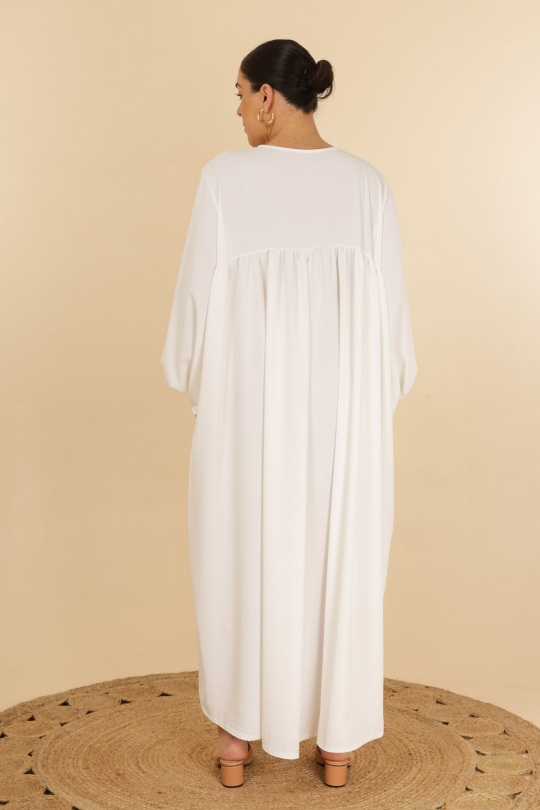 Abaya Femme Beige J JEANS AB193 Efashion Paris