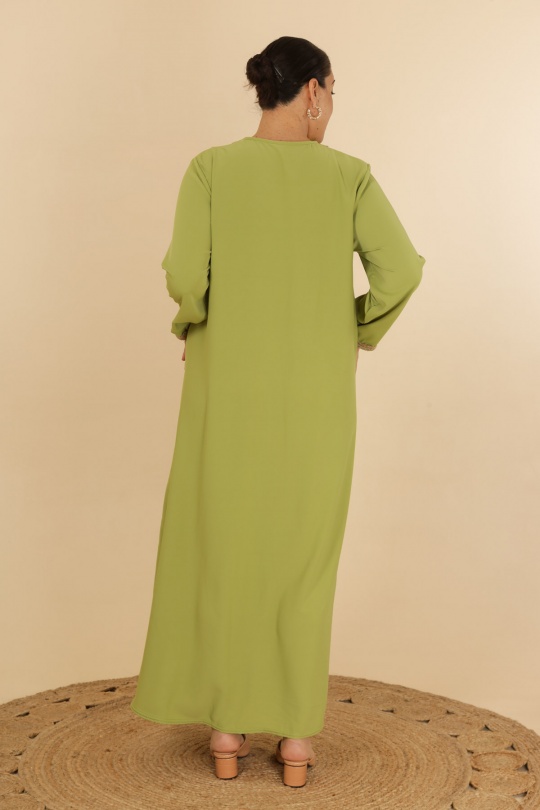 Abaya Femme Bleu jean J JEANS AB187 Efashion Paris