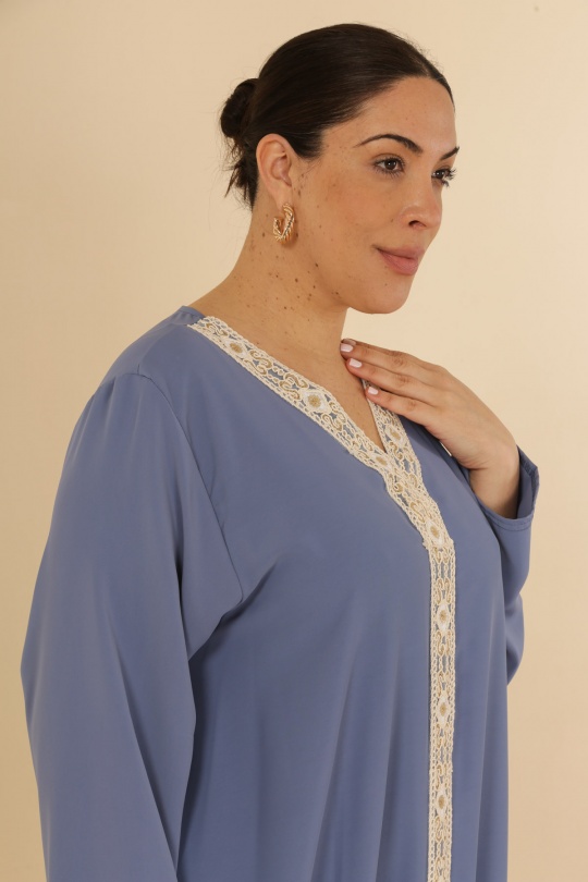 Abaya Femme Camel J JEANS AB186 Efashion Paris