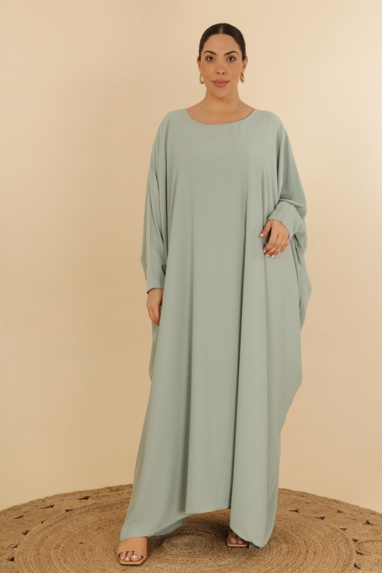 Abaya Femme Vert d eau J JEANS AB183 Efashion Paris