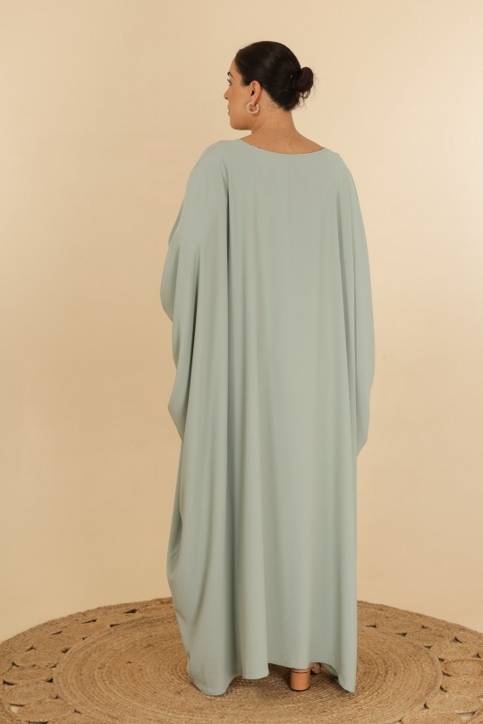 Abaya Femme Vert d eau J JEANS AB183 Efashion Paris