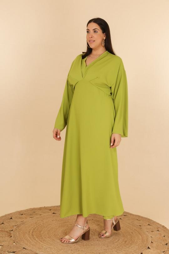 Abaya Femme Kaki J JEANS AB194 Efashion Paris