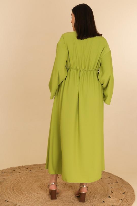 Abaya Femme Kaki J JEANS AB194 Efashion Paris
