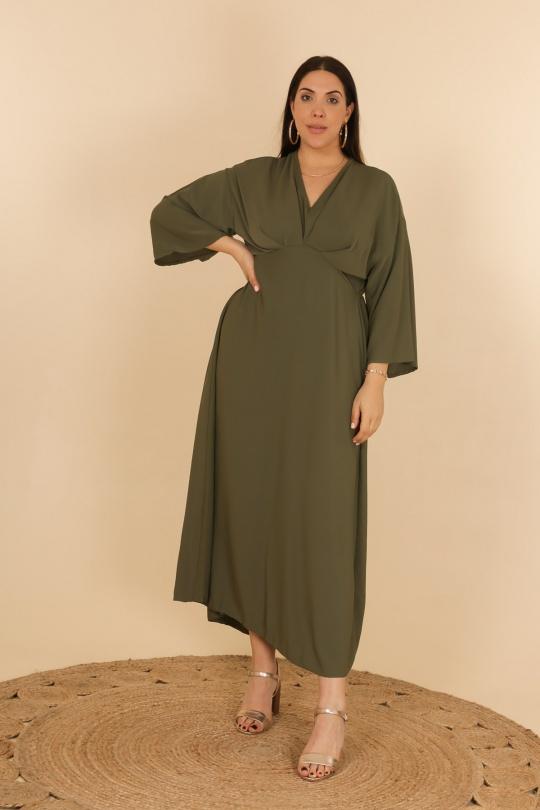 Abaya Femme Kaki J JEANS AB194 Efashion Paris